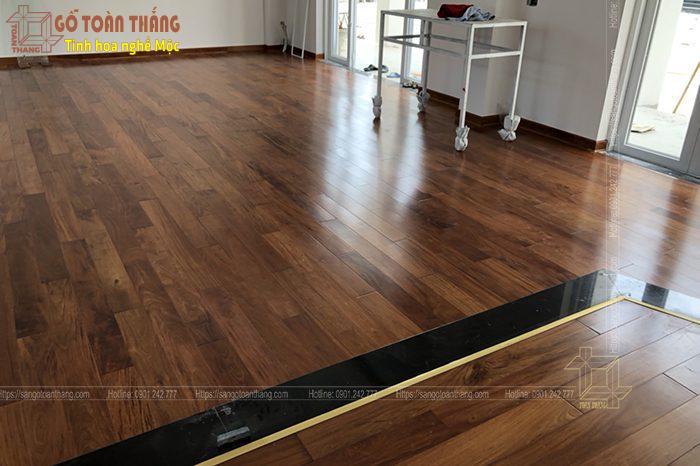 Không còn xa lạ Sàn gỗ căm xe Lào chất lượng rất phổ biến trong villa (2)