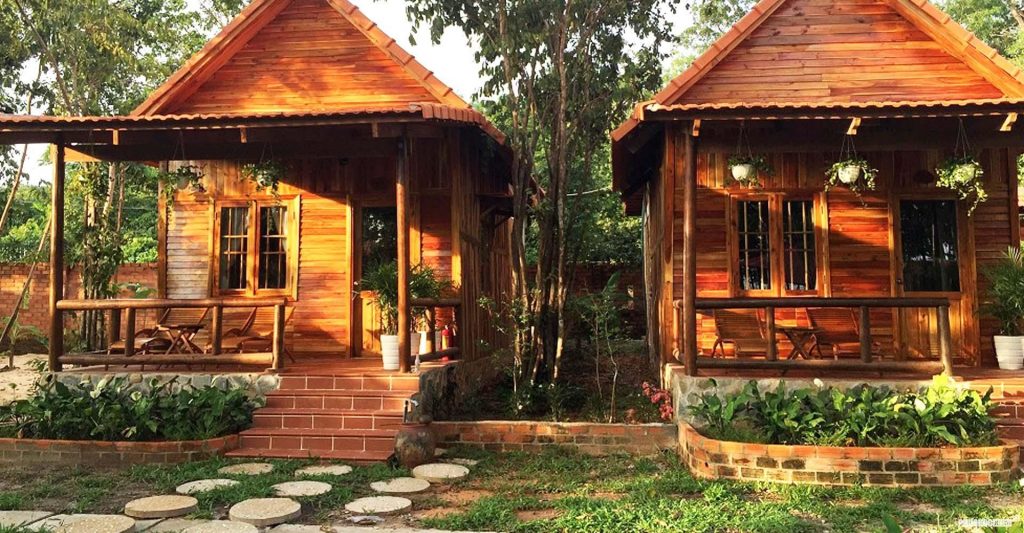 Mẫu nhà gỗ bungalow thích hợp Mua Bán sản xuất thi công Xây nhà gỗ cho resort Tuy Hoà Phú Yên (3)