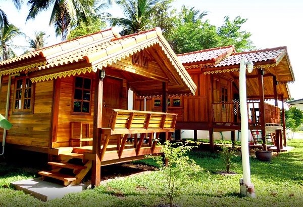 Nhận thi công Mua Bán sản xuất thi công Làm nhà gỗ cho resortTuy Hoà Phú Yên