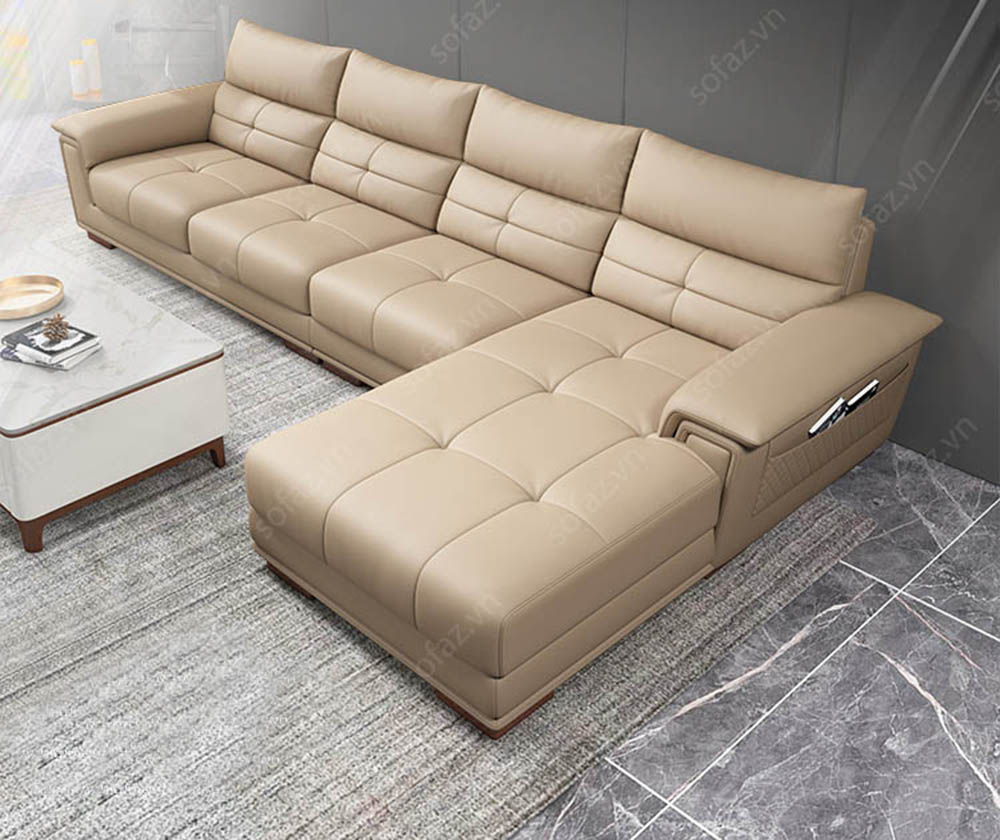 Sofa mua bán, sản xuất, thi công gỗ cao su xuất khẩu Tuy Hoà, Phú Yên hiện đại